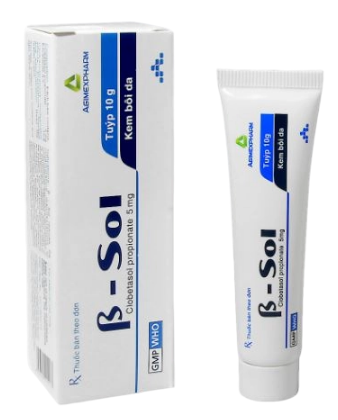 Bsol Inj B-Sol Clobetasol 5mg Agimexpharm (Tube/10g) – SHOPTHUOC