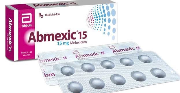 Abmexic Meloxicam 15mg Abbott (H/30V) (viên nén)