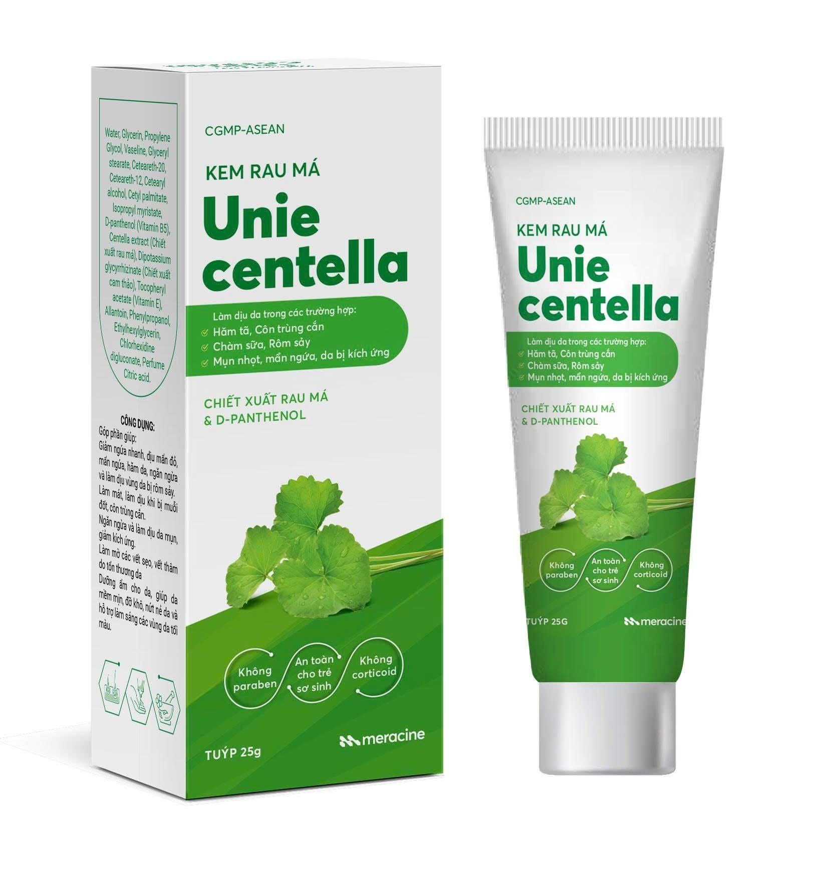 Kem rau má Unie Centella Gia Nguyễn (T/25Gr) – SHOPTHUOC