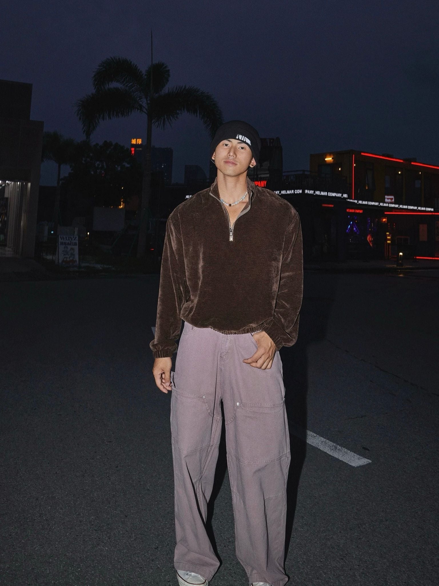  TROUSER JEAN 182 PURPLE 