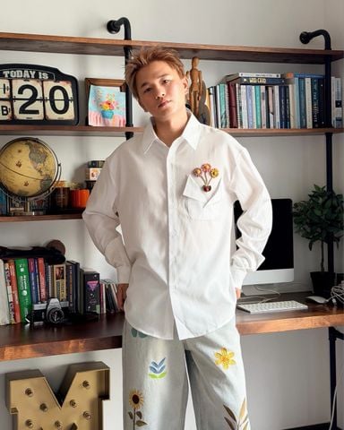  ÁO SƠ MI 2859 TRẮNG 