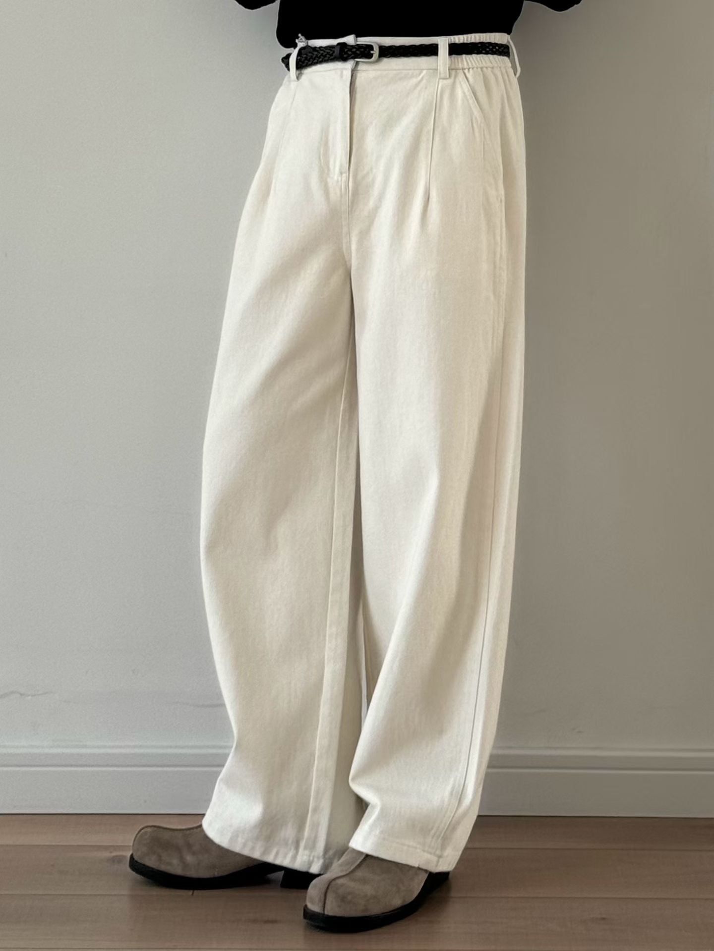  QUẦN ỐNG RỘNG 9276 TRẮNG 