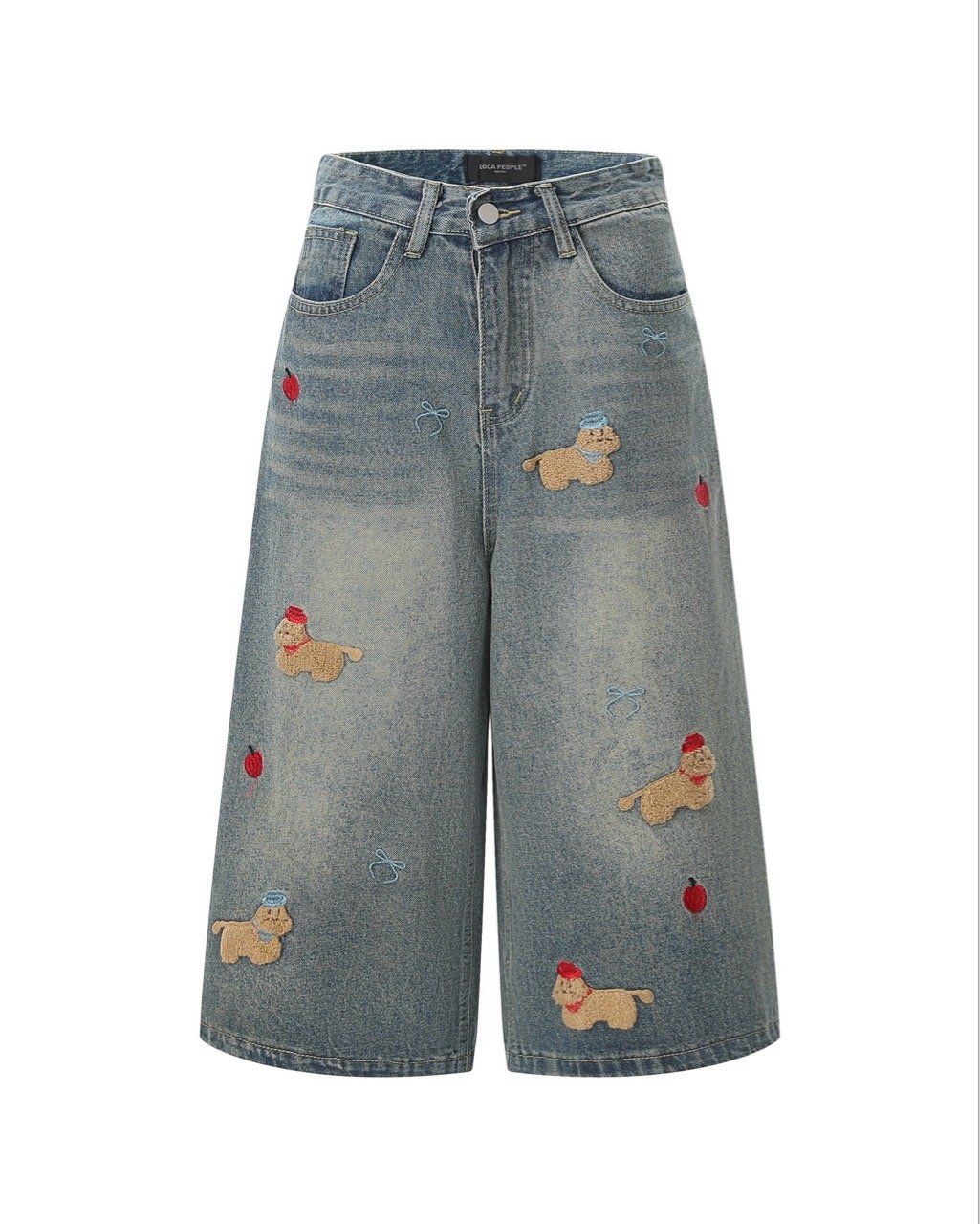  SHORT JEAN 7590 BLUE 