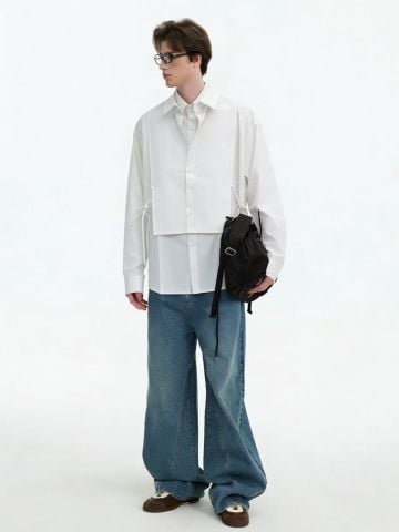  ÁO SƠ MI 6984 TRẮNG 