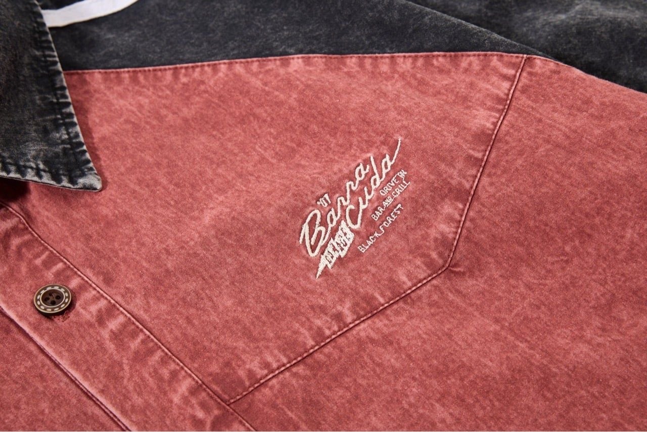  ÁO SƠ MI 952 RAGLAN ĐỎ 