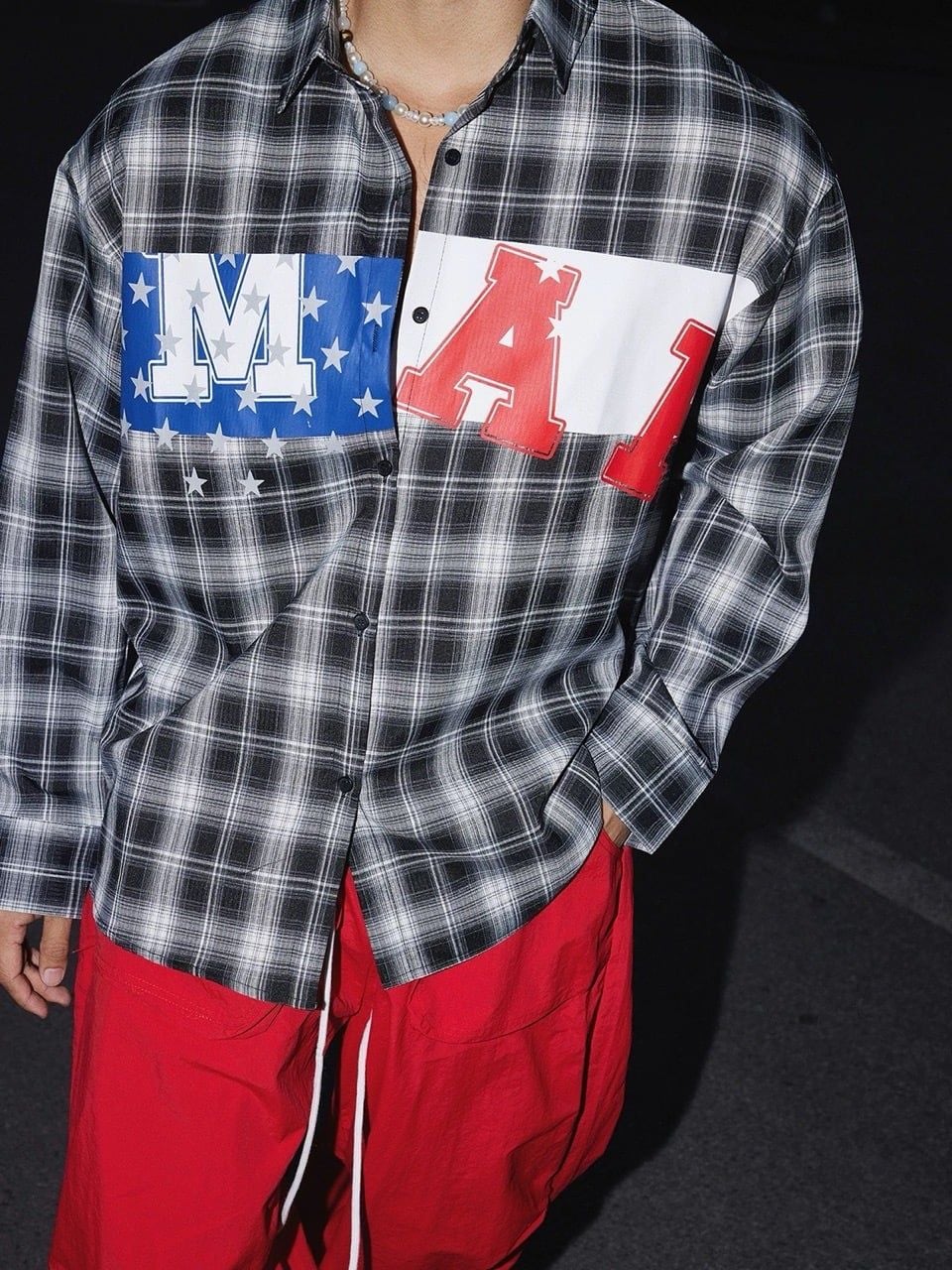  ÁO SƠ MI CA RÔ 267 ĐEN 