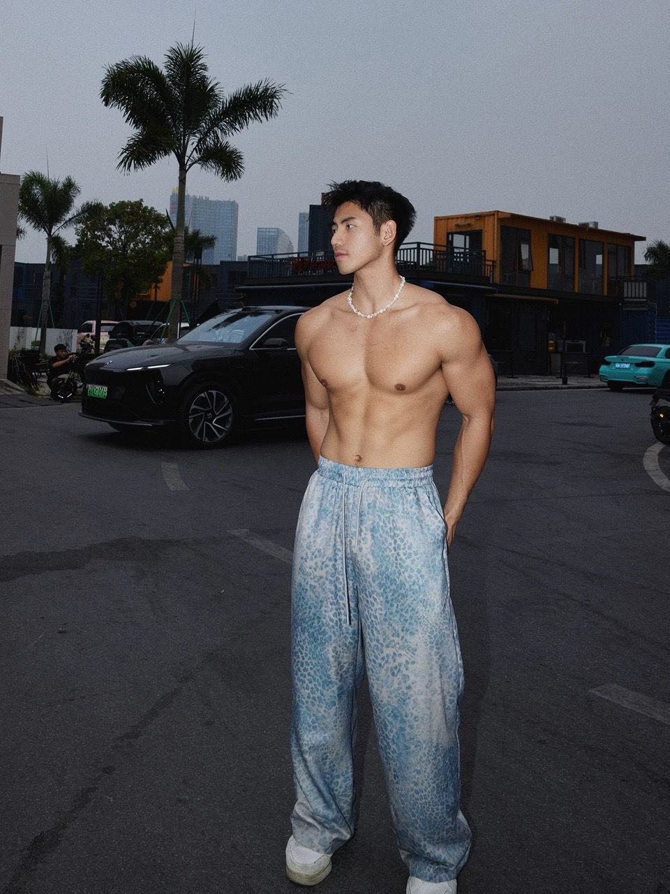  TROUSER 0285 LEOPARD PATTERN 