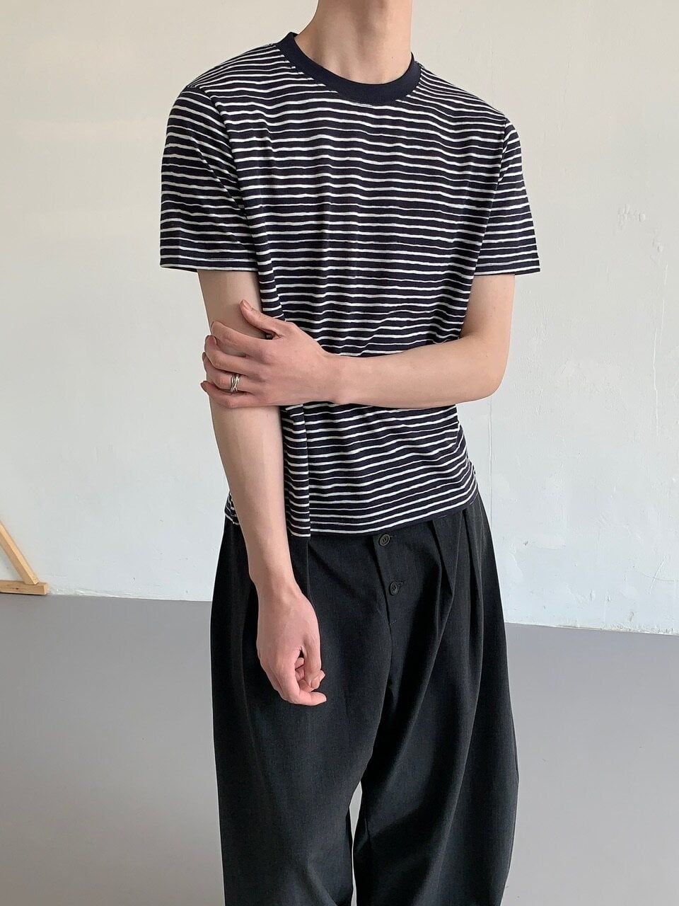  ÁO T-SHIRT 3258 ĐEN 