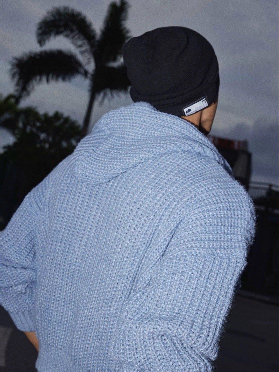  WOOLEN JACKET 3907 BLUE 