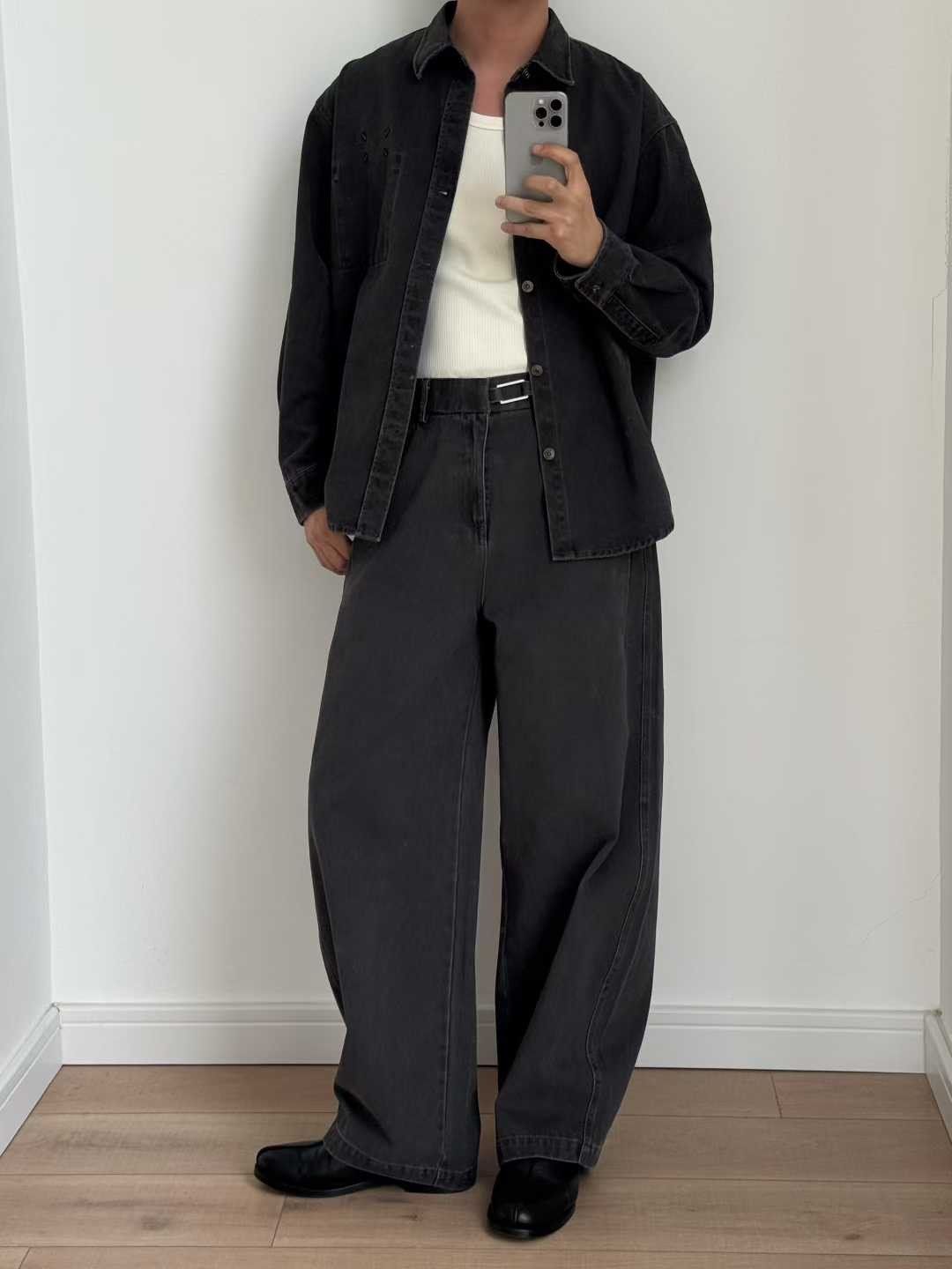  TROUSER JEAN 8316 DARK GREY 