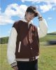  BASEBALL JACKET 6307 BROWN 