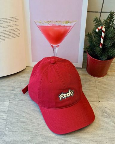  CAP ROCKN RED 