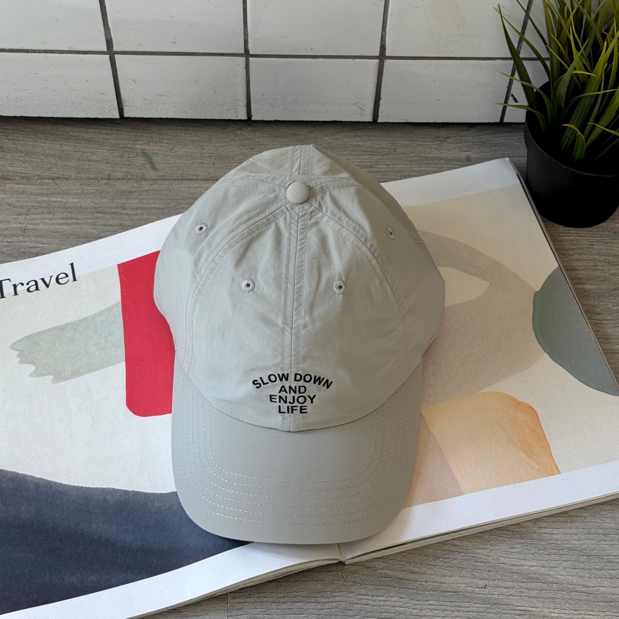  CAP SLOW DOWN GREY 