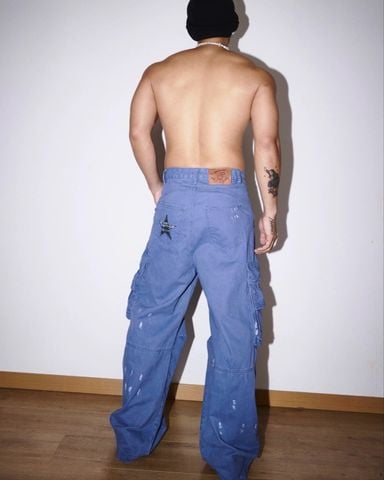  QUẦN BAGGY 0390-4 XANH 