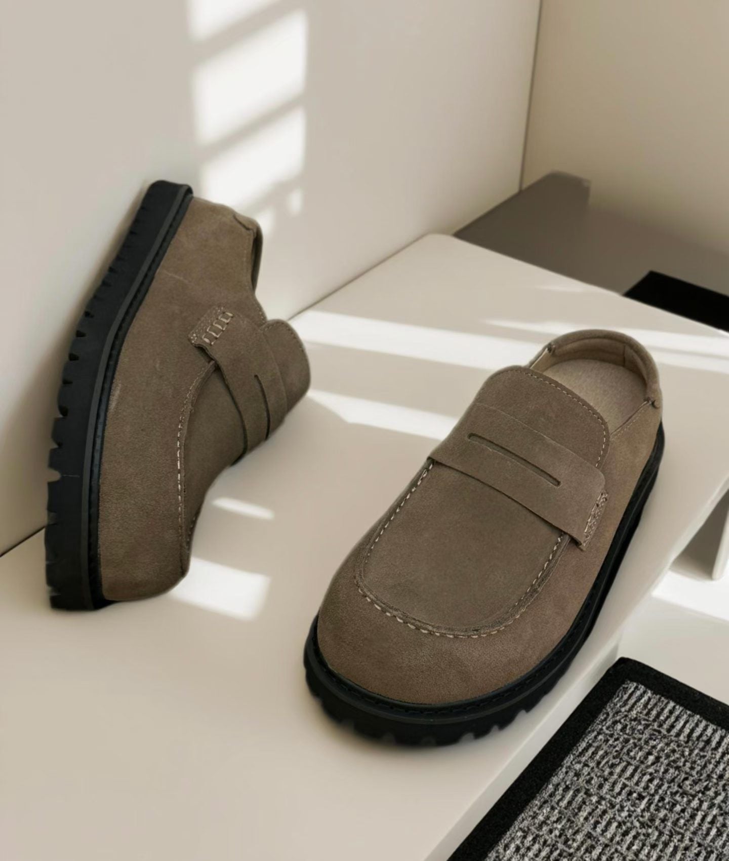  GIÀY 26803 MUSHROOM TAUPE 