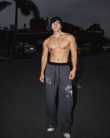  QUẦN SWEATPANT 5008 XÁM ĐẬM 
