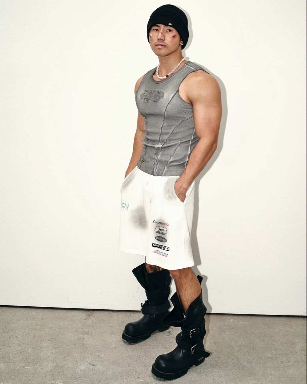  ÁO TANK TOP 96 XÁM NHẠT 