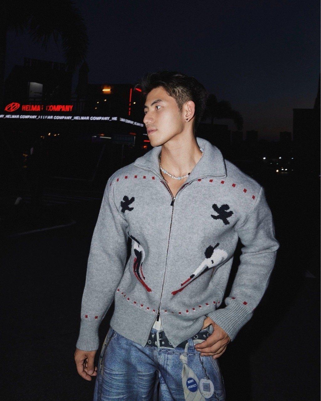  WOOLEN JACKET 3917 GREY 