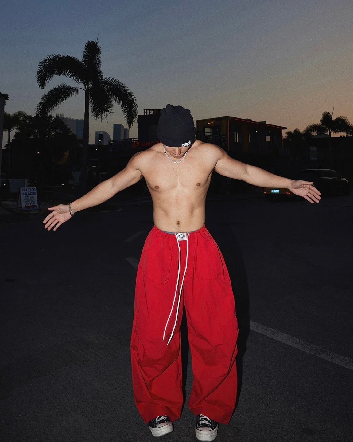  QUẦN SWEATPANT 285 ĐỎ 