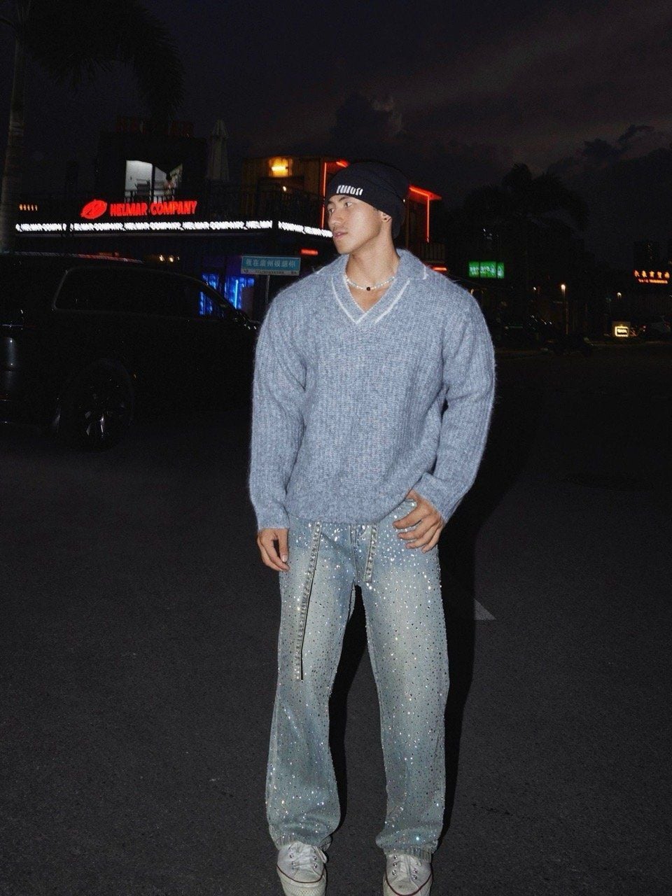  SWEATER 72507 LIGHT BLUE 