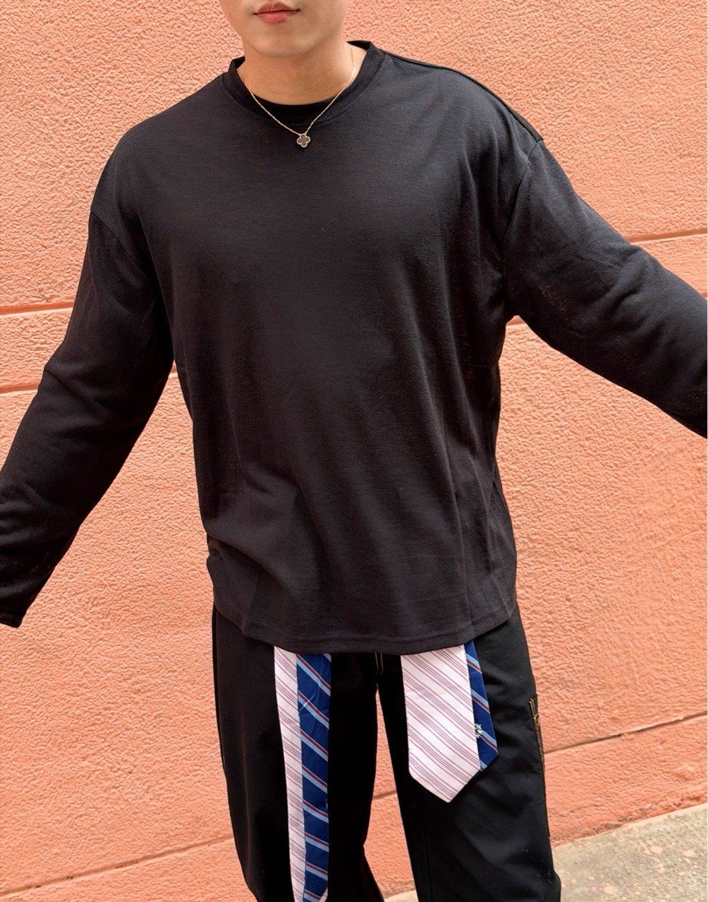  SWEATSHIRT 31163 BLACK 