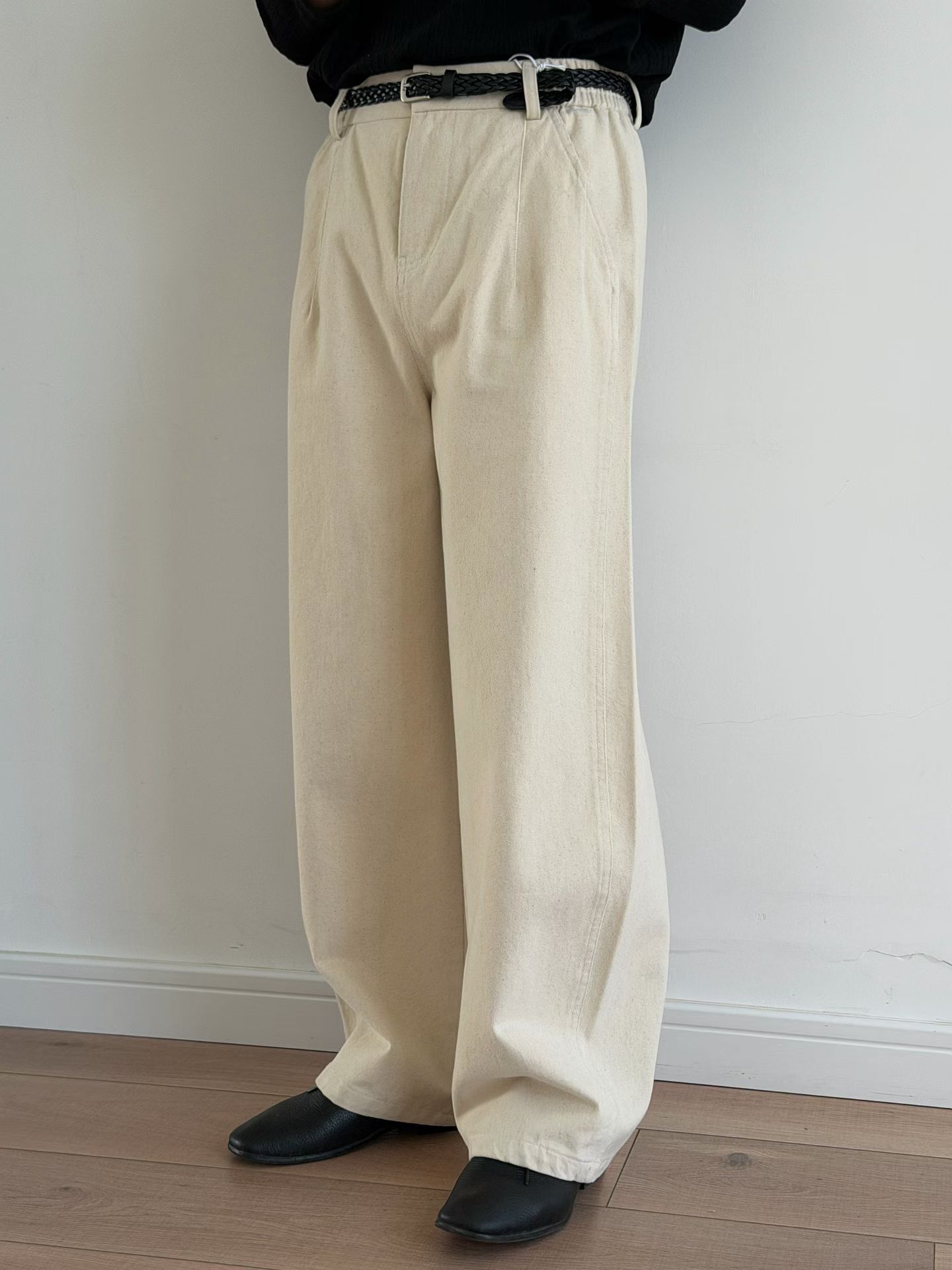  QUẦN ỐNG RỘNG 9276 KEM 