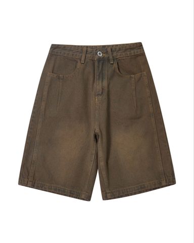  SHORT JEAN 626 BROWN 