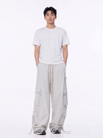  QUẦN BAGGY 9659 TRẮNG XÁM 