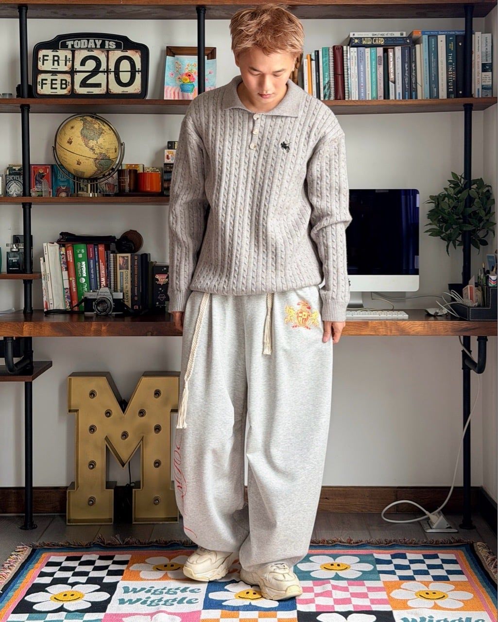  SWEATER 3864 GREY 