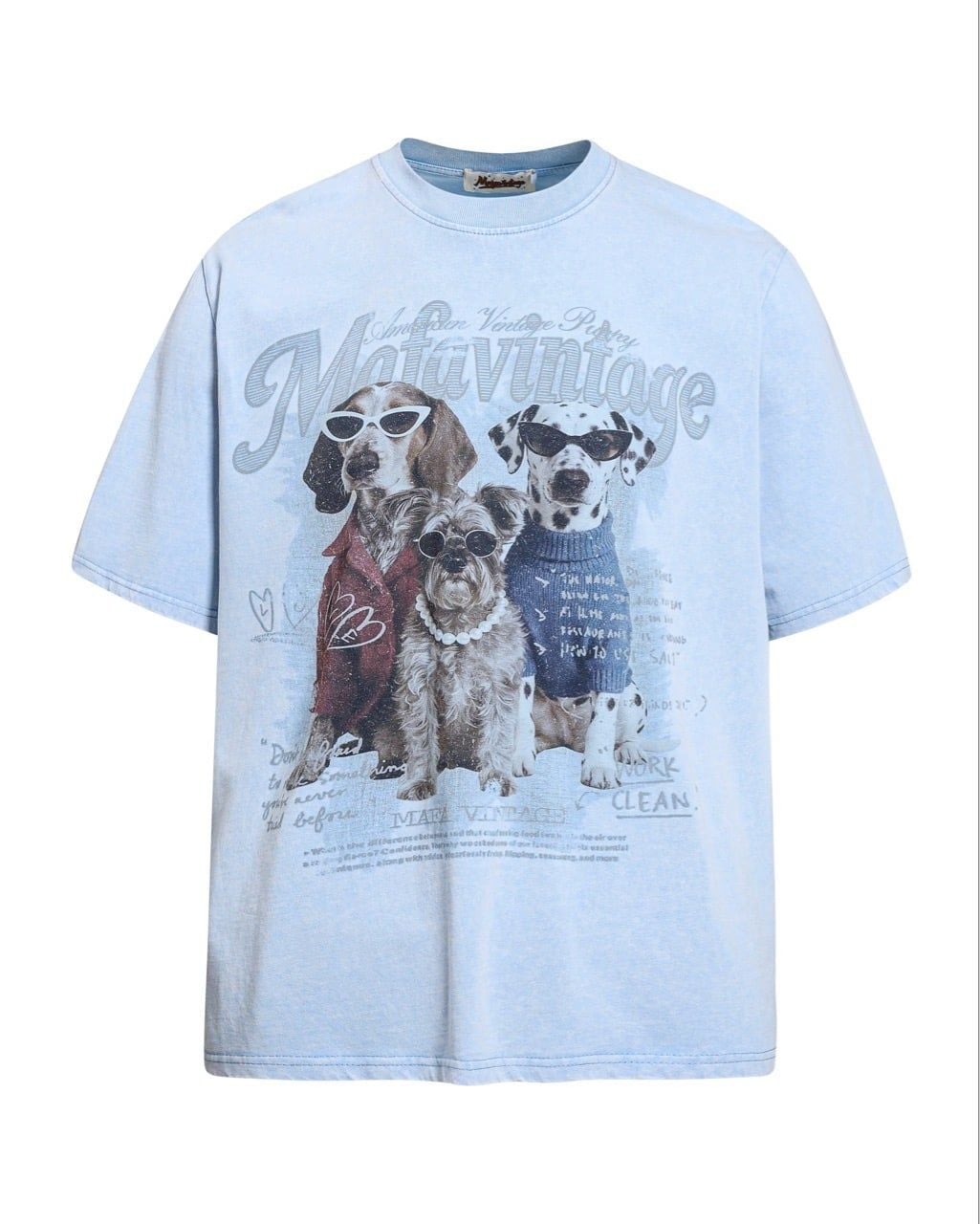  ÁO T-SHIRT 0295 XANH DƯƠNG 