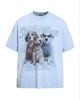  ÁO T-SHIRT 0295 XANH DƯƠNG 