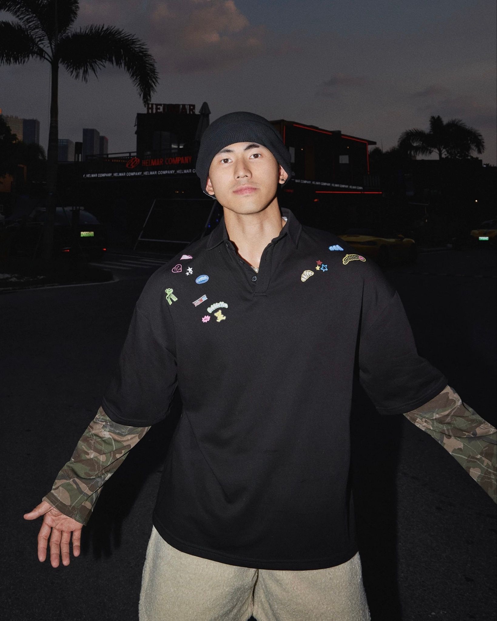  SWEATSHIRT 25125 BLACK 