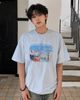  ÁO T-SHIRT 1295 XANH HOÀ BÌNH 