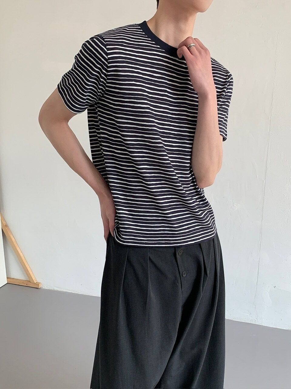  ÁO T-SHIRT 3258 ĐEN 