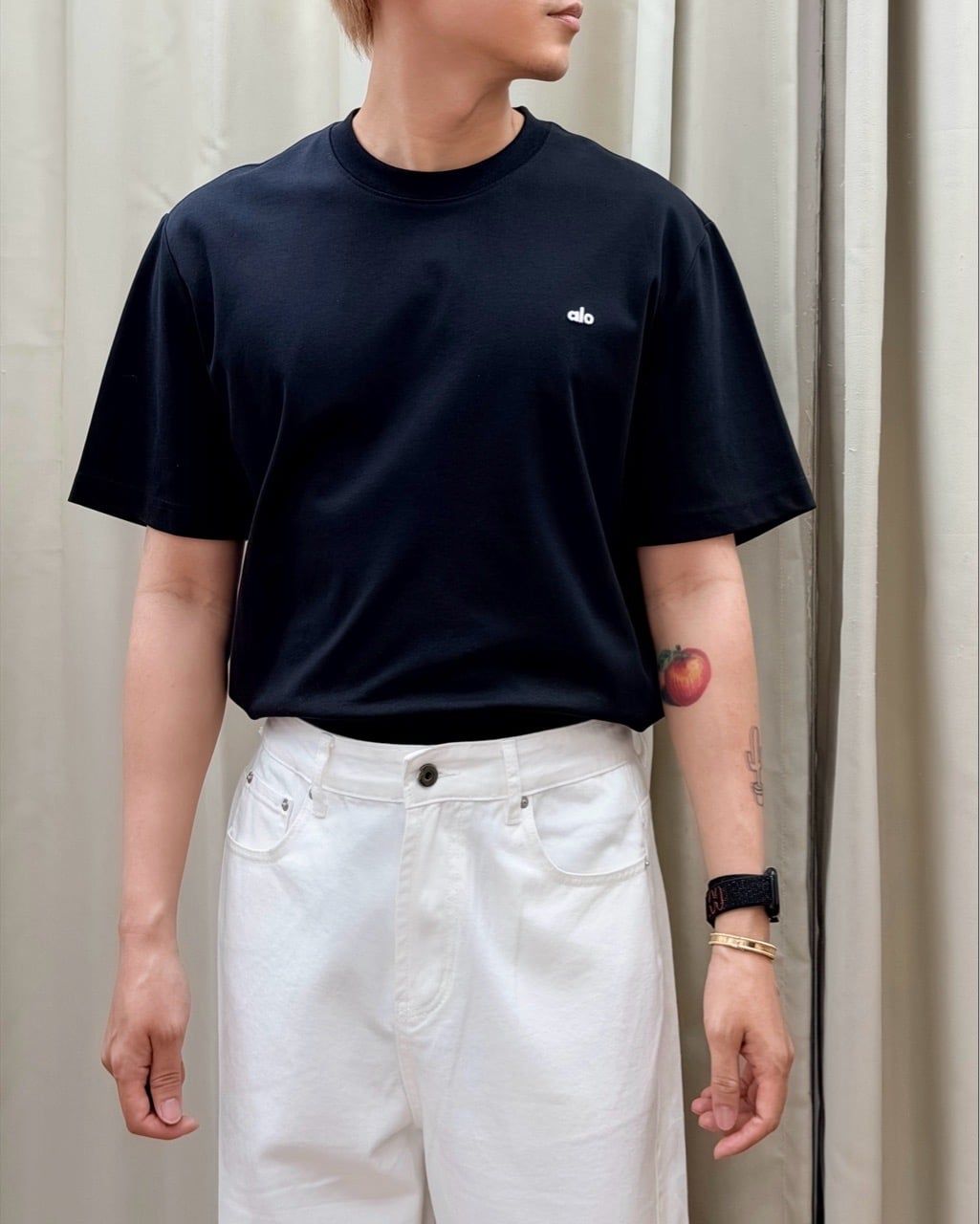  ÁO T-SHIRT 9005 ĐEN 