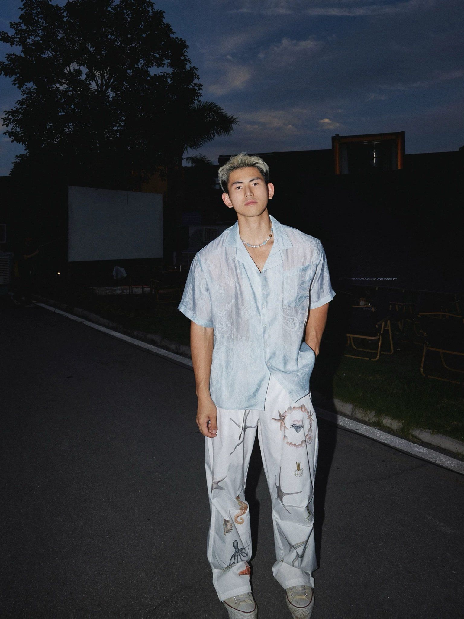  TROUSER 7220 RICE WHITE 