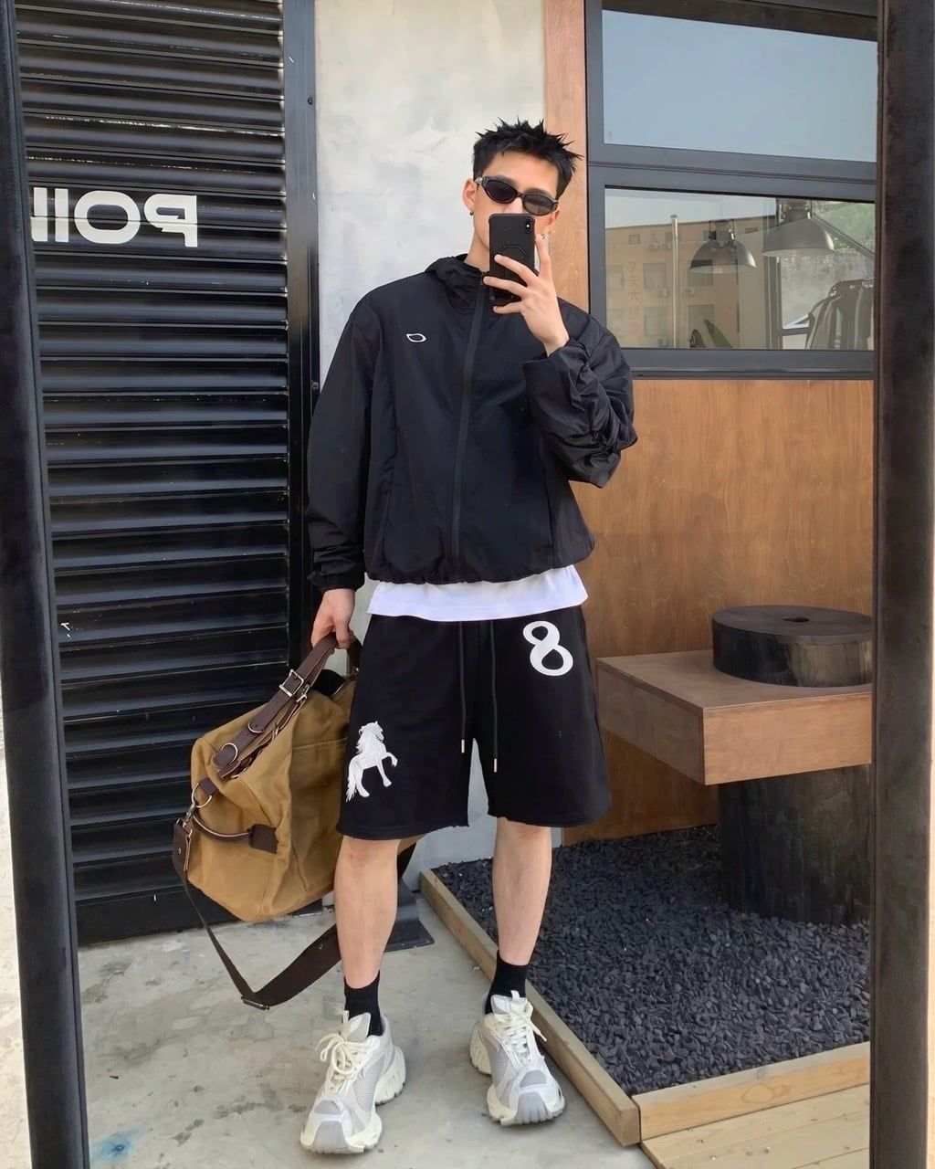  QUẦN SHORT 2075 ĐEN 