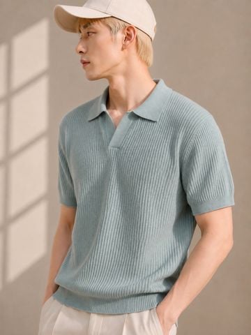  ÁO POLO 25640 XANH 