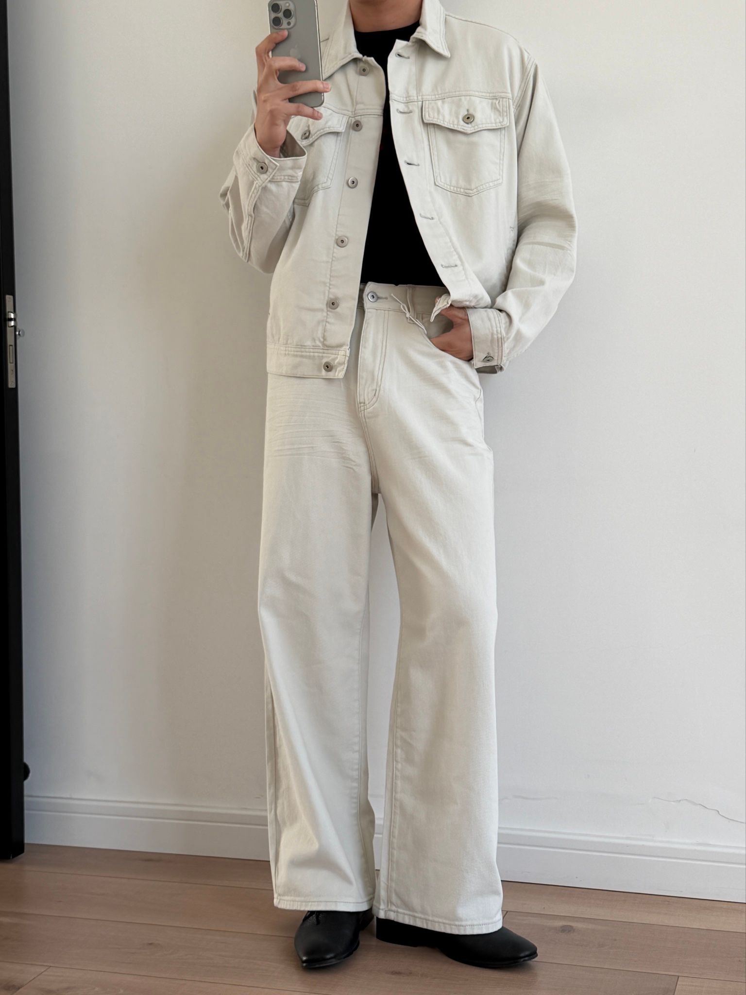  QUẦN JEAN 9256-2 TRẮNG XÁM 