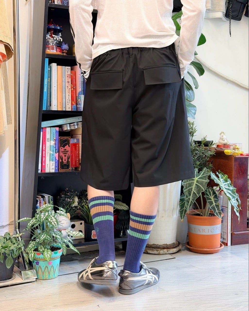  QUẦN SHORT 9691 ĐEN 