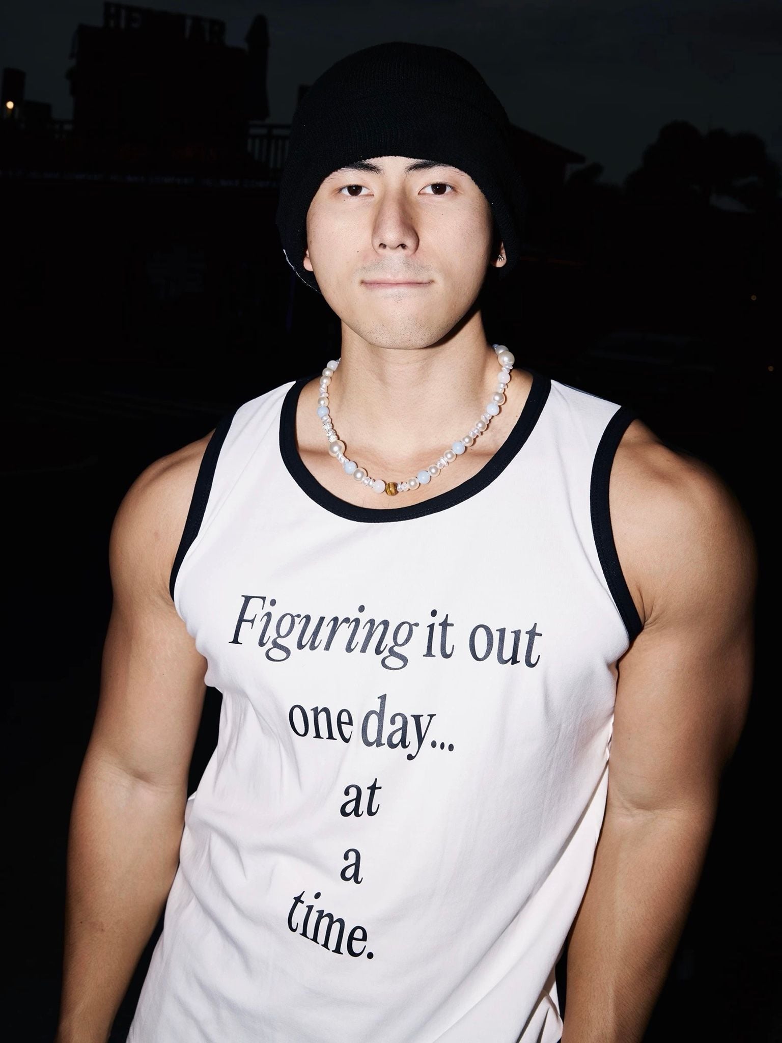  ÁO TANK TOP 0522 TRẮNG 