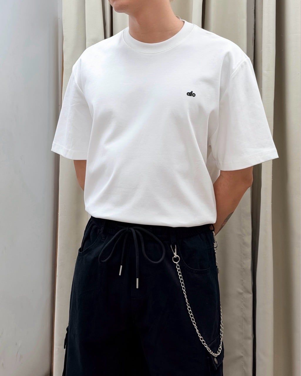  ÁO T-SHIRT 9005 TRẮNG 