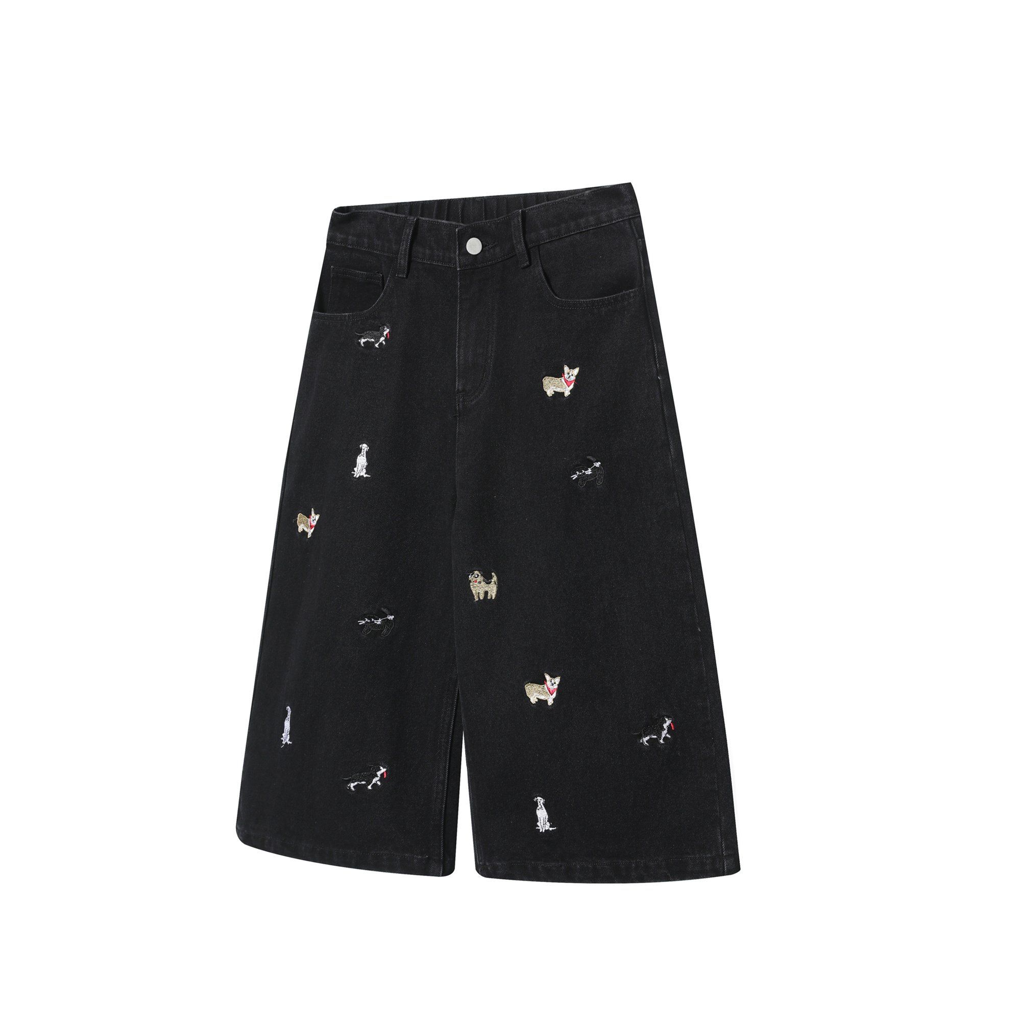  SHORT JEAN 342 BLACK 