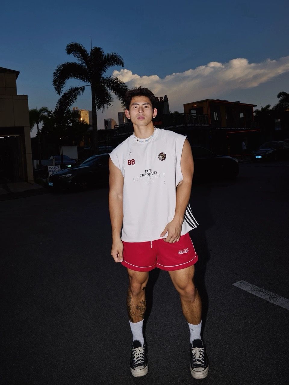  ÁO TANK TOP 2123 TRẮNG 