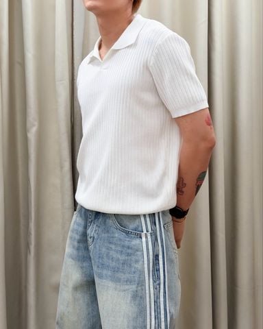  ÁO POLO 9101 TRẮNG 