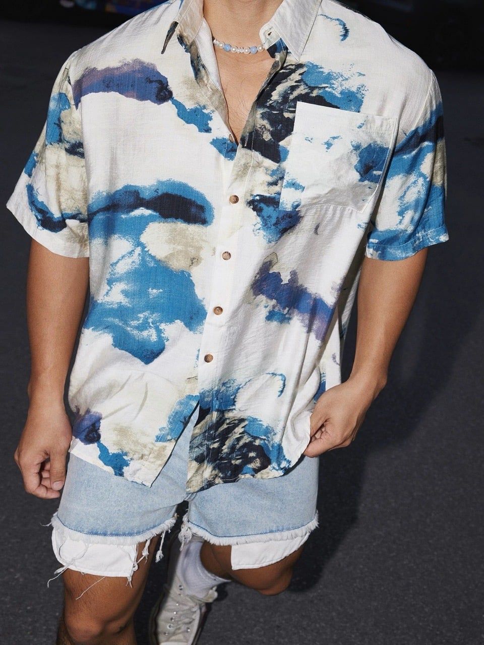  ÁO SƠ MI 2952 XANH DƯƠNG 