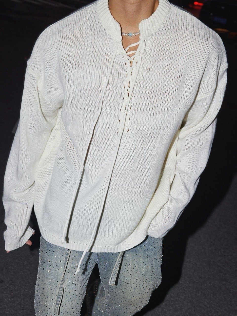  SWEATSHIRT 6869 WHITE 