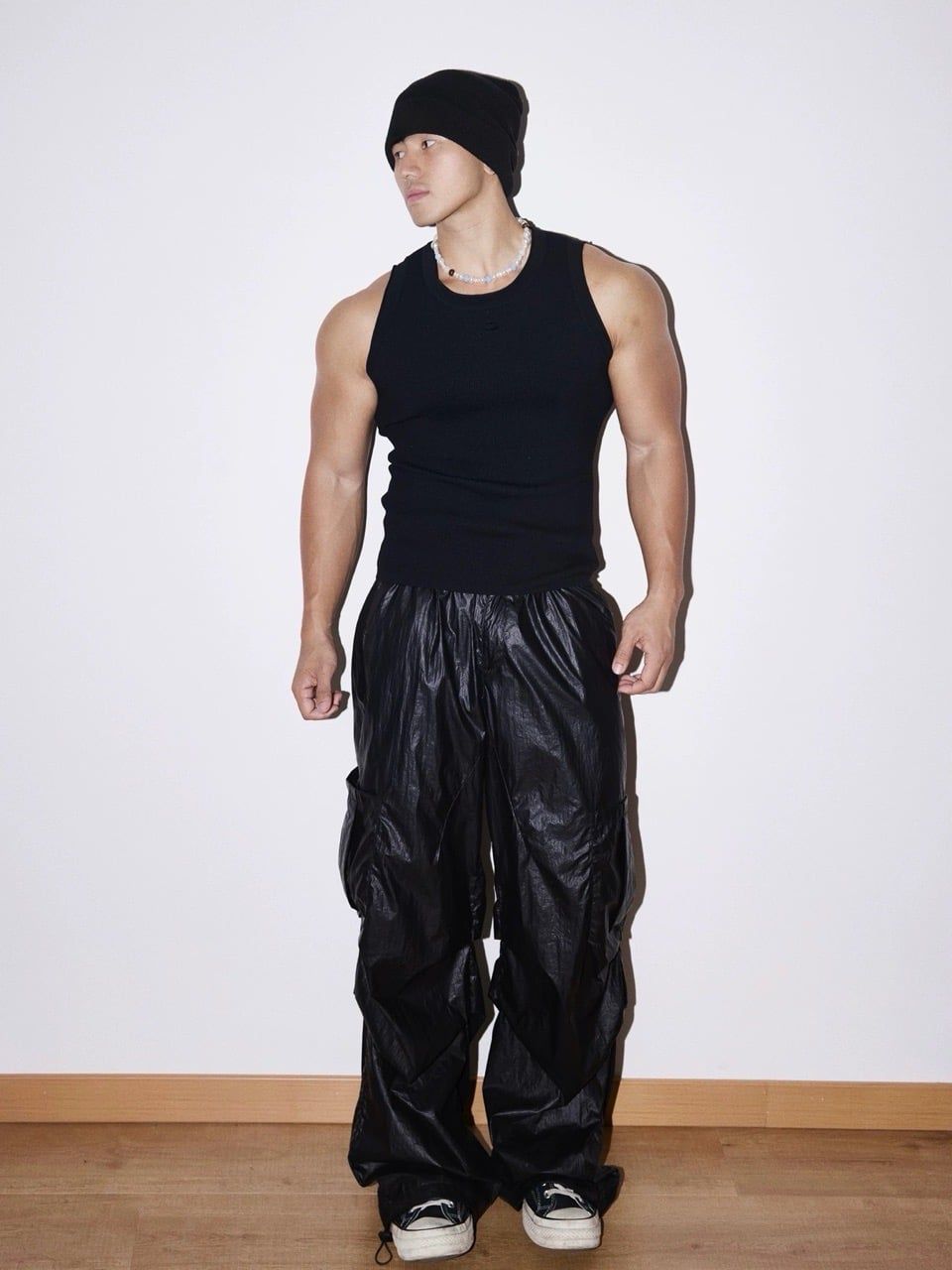  ÁO TANK TOP 203 ĐEN 
