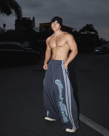  QUẦN SWEATPANT 332 XÁM ĐẬM 