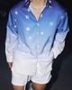  SHIRT 0380 OMBRE BLUE 